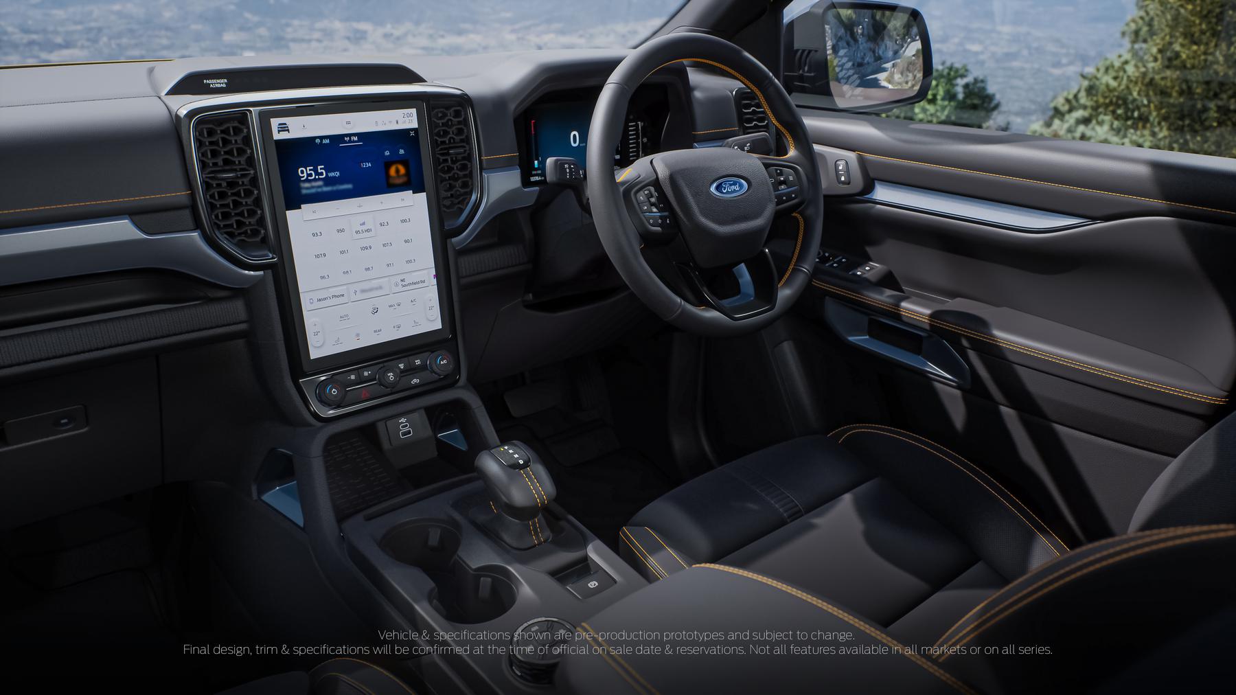 New Ford Ranger gets customer-focused connectivity and technology ...
